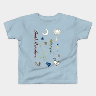 Carolina Cottagecore Aesthetic Sheet Kids T-Shirt